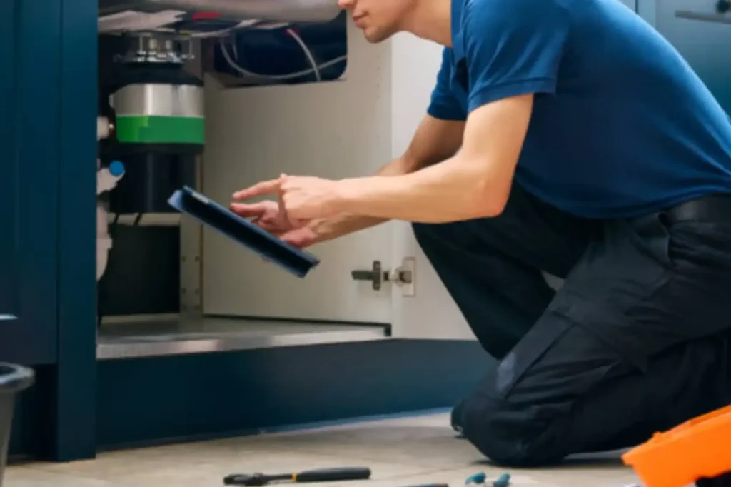 Leaking garbage disposal repair in Norman OK